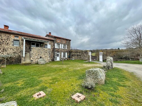 Charming Countryside Retreat with Terrace, Near Lavaudieu's Scenic Highlights