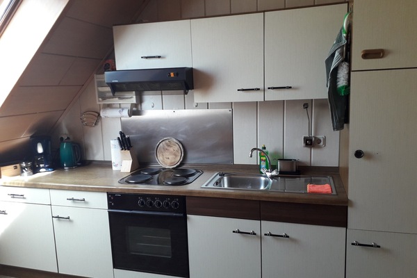 Ferienwohnung in der Natur Bayerns-Küche