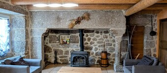 Charming Restored Mill by River with Terrace, Near Saugues – Sleeps 8
