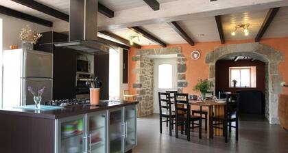 Charmant gßte rénové, 3 chambres, cheminée, terrasse et jardin, proche Brioude et sites touristiques.