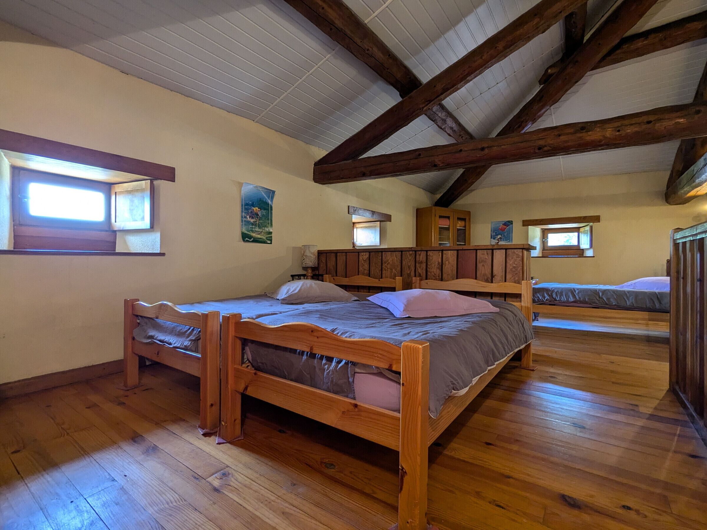 3 chambres, draps fournis