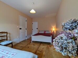 2 chambres, draps fournis