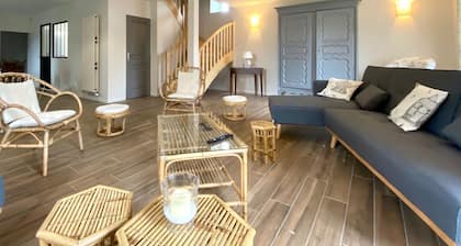 Spacious Modern House with Garden, Terrace & Game Room Near Brioude