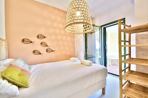 3 chambres, fer et planche à repasser, accès au Wi-Fi (inclus)