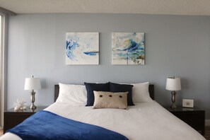 2 bedrooms, desk, iron/ironing board, free WiFi