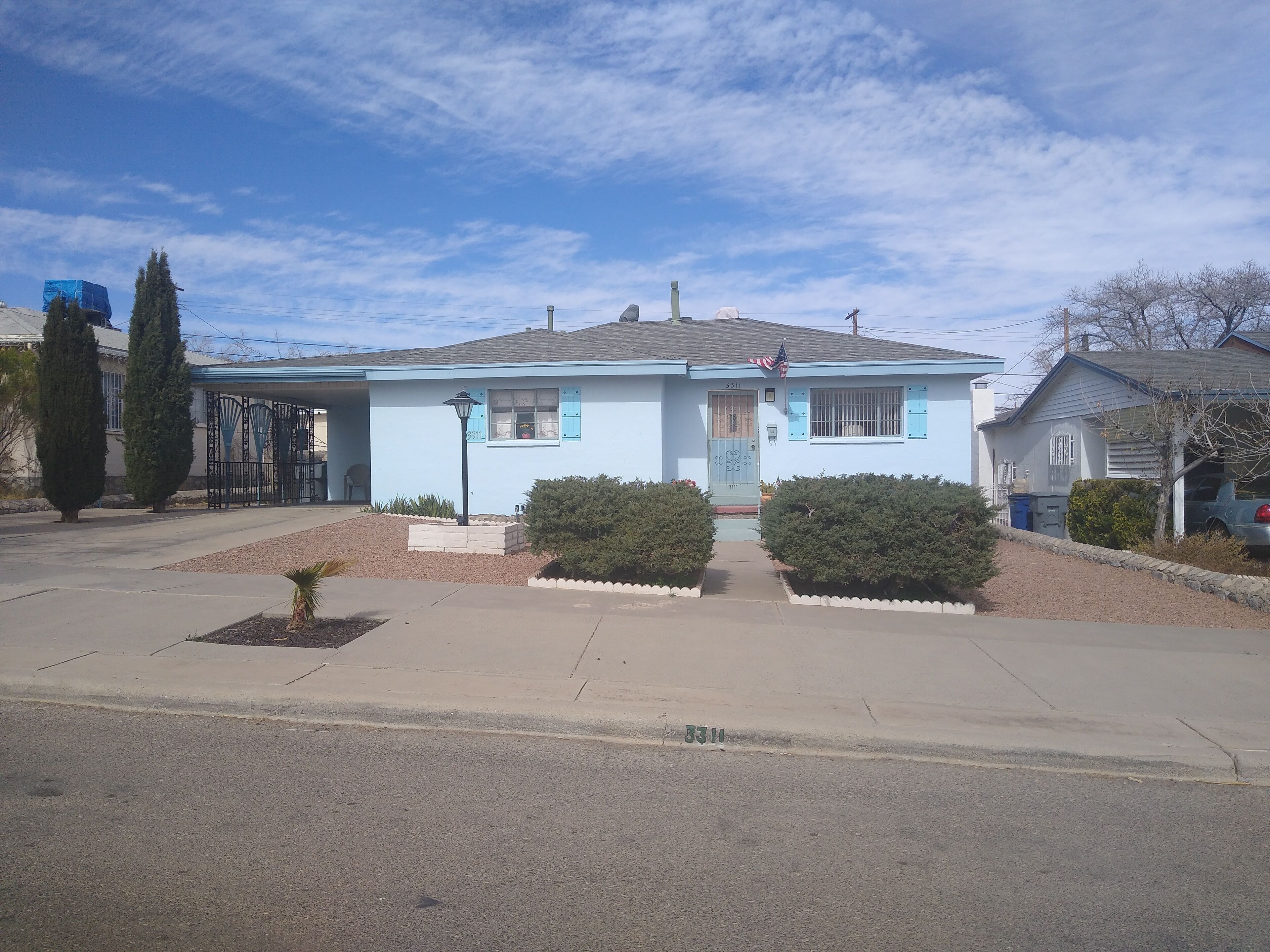 Safe and quiet neighborhood close to Ft. Bliss.