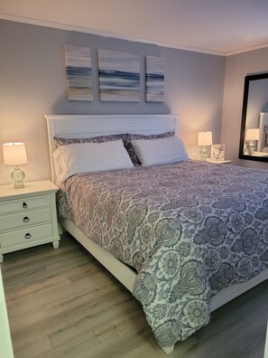 1 soverom, strykejern/-brett, wi-fi og sengetøy