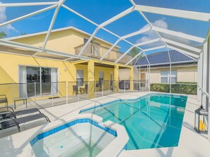 Pool - Reserve Modern 5 BR w Pool Home Gated Lake View (Davenport)