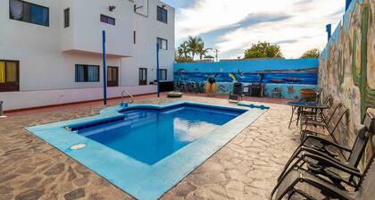 Awesome Apt Near Beach - Furnished 2 Bedrooms, Apt #1 Posada Espiritu Del Mar