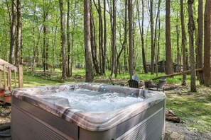 Bain à remous extérieur