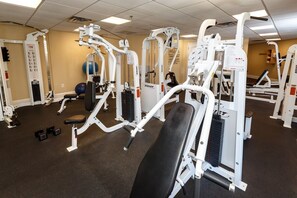 Fitness facility - Azure 110 walkout closest unit to beach access, no Elevator Rides! Beach Service (Fort Walton Beach)