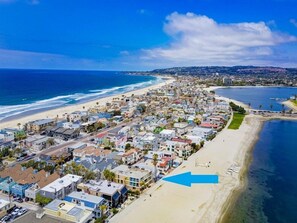 On the beach - On the Sand * Exclusive Water View Deck * Top Level * A/C (San Diego)