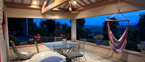 Restauration en plein air