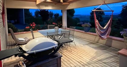 Charming Velay House with Fireplace, Near St-Paulien, Ping-Pong, Terrace, Baby-Friendly