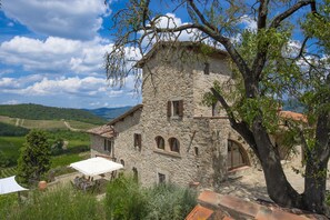 Exterior - AMORE RENTALS - Villa Bellaflore with 3 Private Pools, Garden, Terraces and Parking (Panzano)