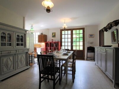 Spacious Family Home with Terrace in Gorges de l'Allier, Near River and Hiking Trails