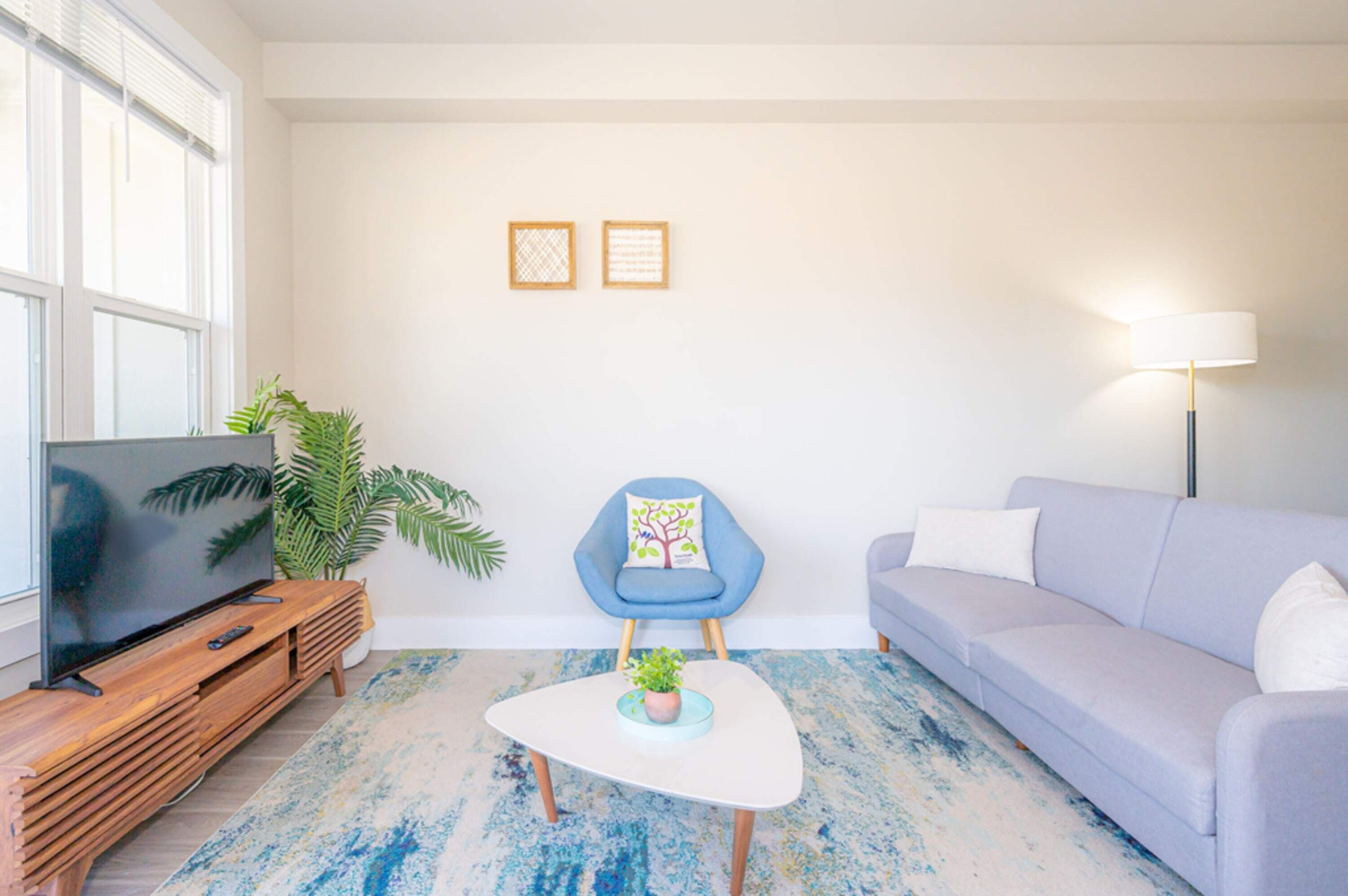 Peaceful and Bright 2BR Duplex