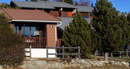 2-room chalet for 4 people near slopes, south-facing terrace