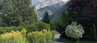 Large chalet at the foot of Mont Blanc ideal for groups.