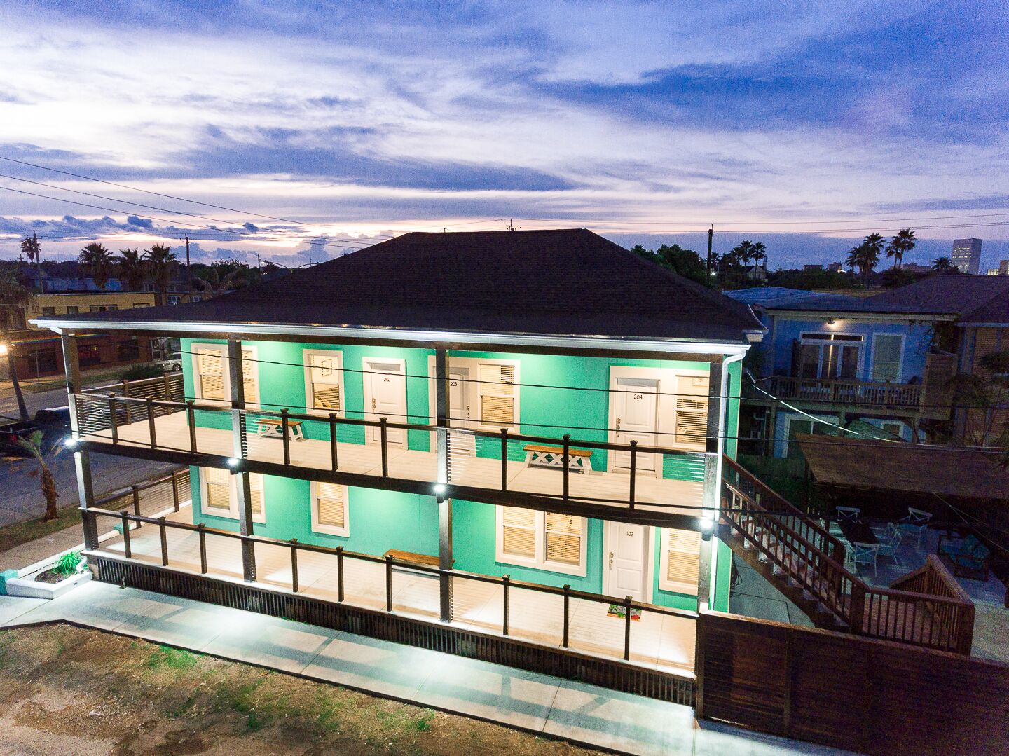 Áreas de la propiedad