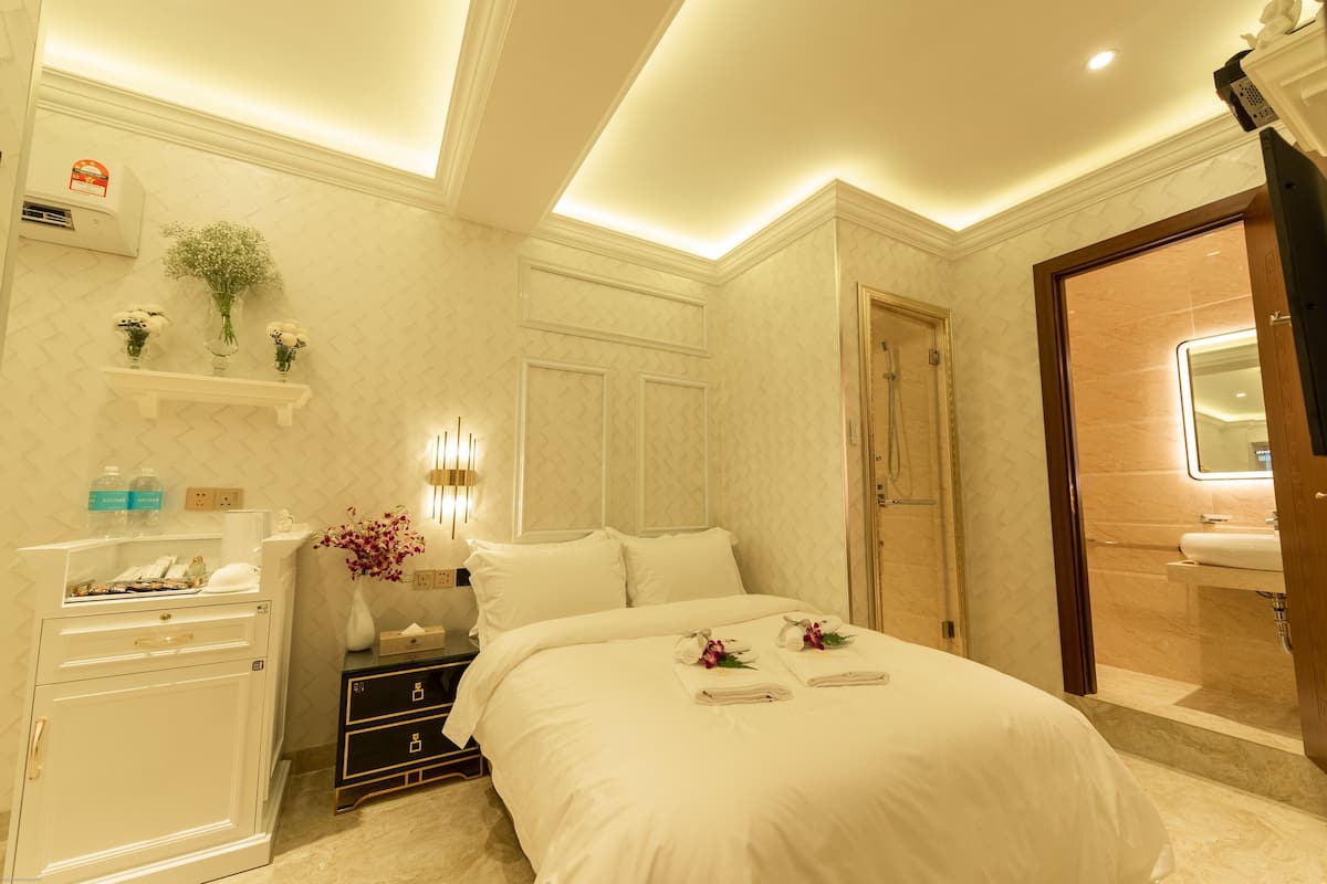 Biancheria da letto di alta qualità, materassi Select Comfort