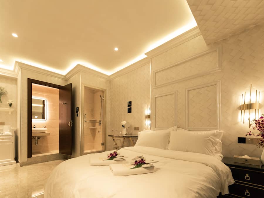 Premium bedding, Select Comfort beds, in-room safe, desk