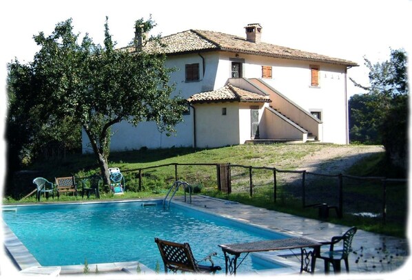 Pool - SALLEGROTTE - A Cozy Deep-in-the-Green Villa With Pool, Breathtaking View (Vetriolo Bagnoregio)