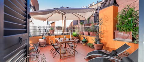 Departamento, 1 habitación, Terraza | Terraza o patio