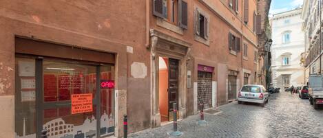 Majoituspaikan julkisivu