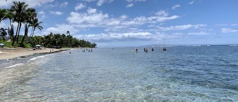 Liegestühle, Strandtücher