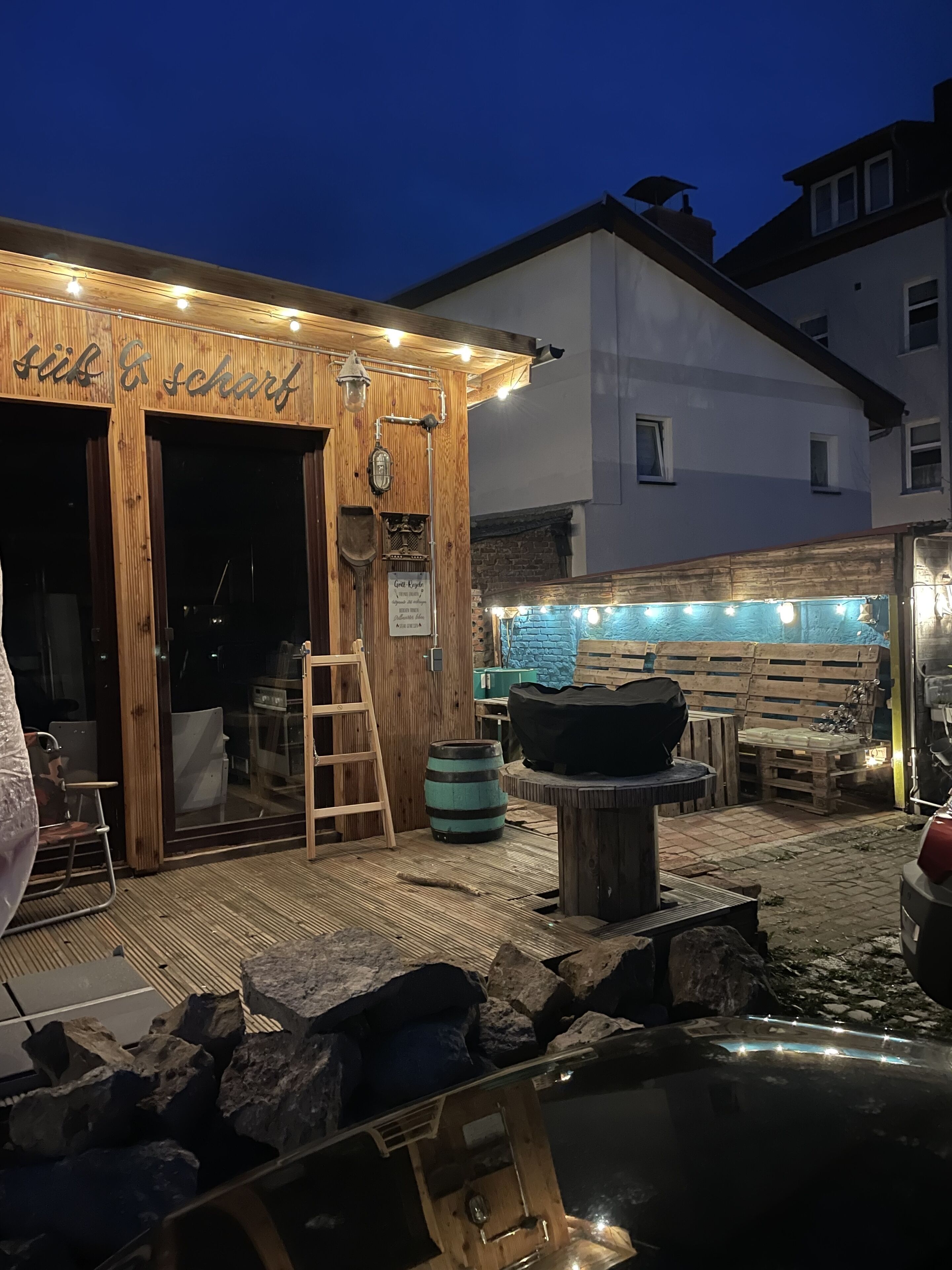 Enceinte de l’hébergement