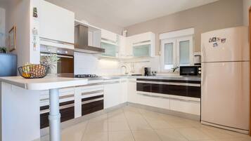 KĂŒhlschrank, Ofen, Herdplatte, GeschirrspĂŒler