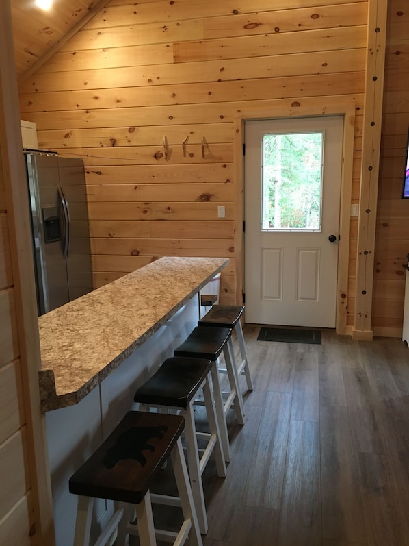 Interior - New log cabin (Stratford)