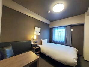 Free WiFi, bed sheets - Hotel Route Inn Kusatsuritto Rittointer -Ritto inter Kokudo 1gou (Ritto)