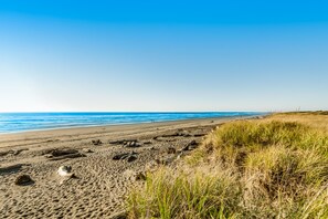 On the beach - Dog-friendly oceanfront condo with beach access, fitness room, and amazing views (Westport)