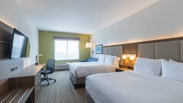 Premium bedding, in-room safe, individually decorated
