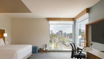 Premium bedding, pillowtop beds, in-room safe, desk