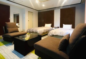 Standard Twin Room, Non Smoking | Desk, free WiFi, bed sheets - Urban Place Inn Kokura (Kitakyushu)