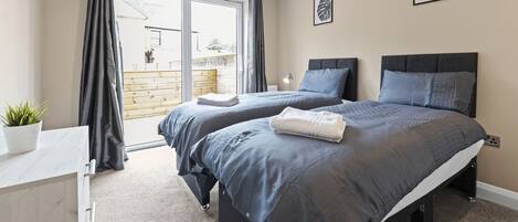 Appartement | 2 slaapkamers, een strijkplank/strijkijzer, gratis wifi, beddengoed