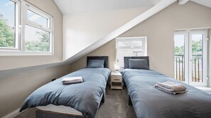 Appartement | 2 chambres, fer et planche à repasser, Wi-Fi gratuit, draps fournis