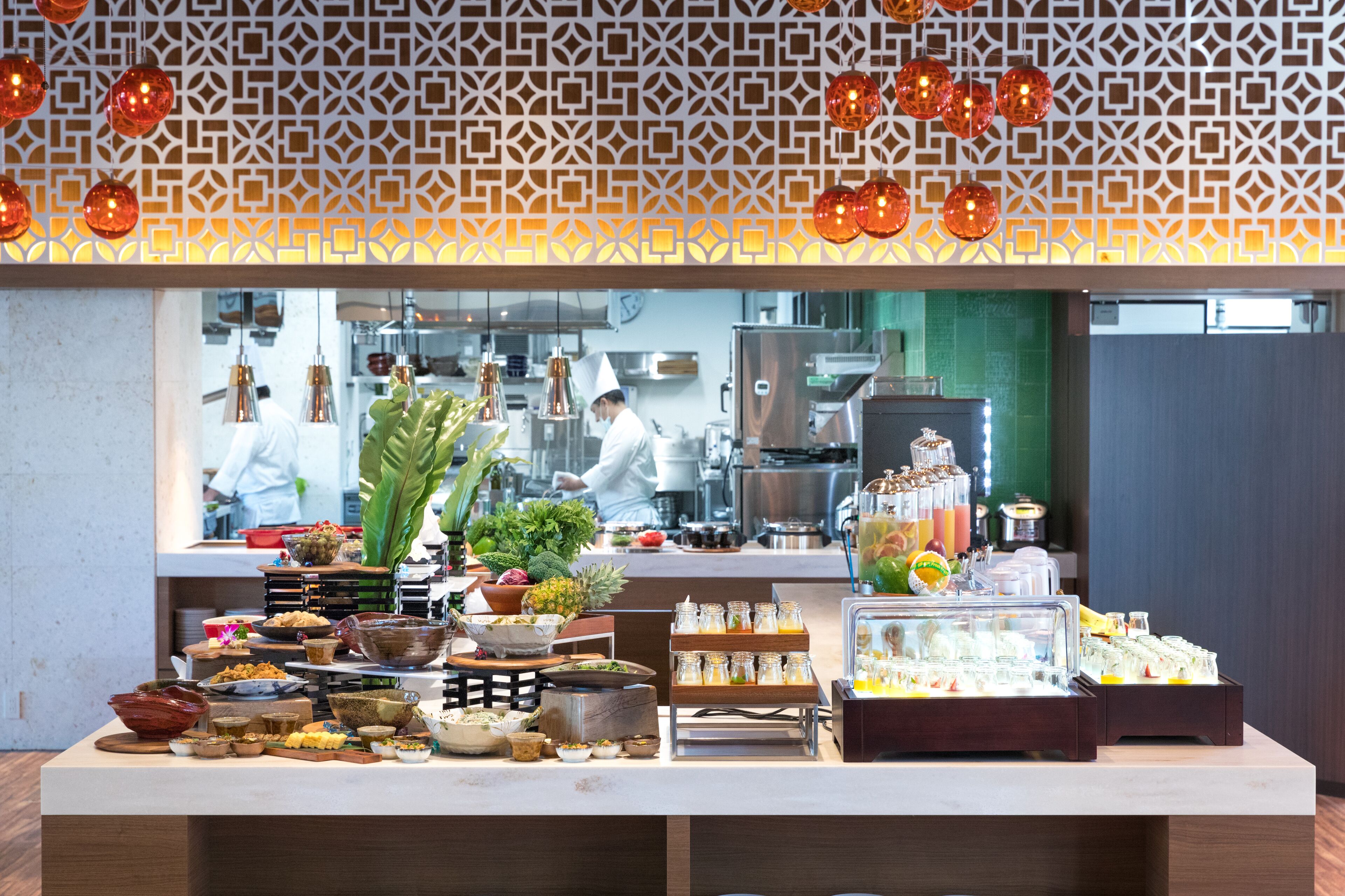 Breakfast buffet