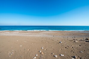 Accommodatie ligt op het strand