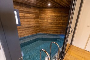 Piscine couverte, piscine chauffée