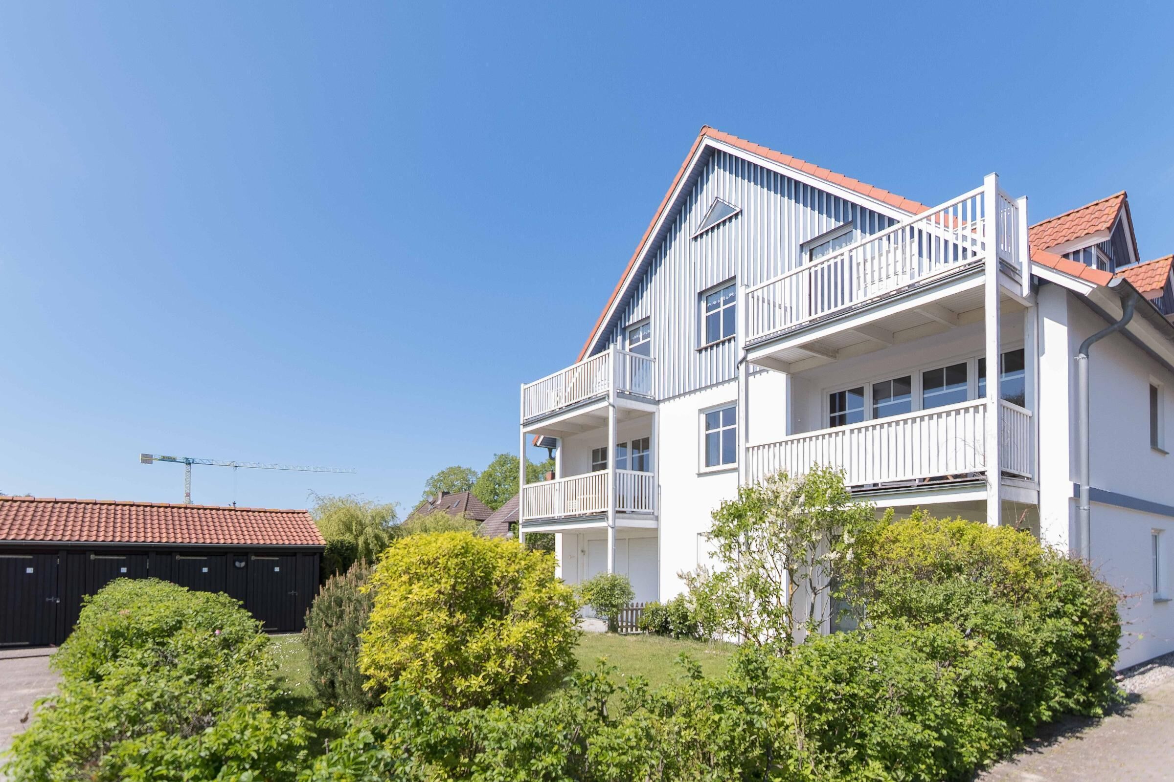 Upper floor apartment 2.3 in the house on the beach in the Baltic Sea resort of Wustrow