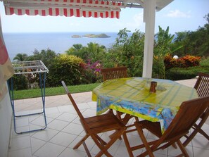 Outdoor dining - Creole t2 (with pigeon islands) (Bouillante)