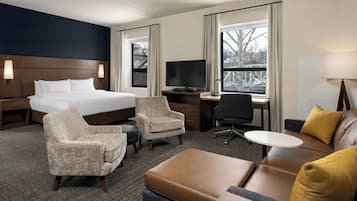 Caja de seguridad en la habitación y escritorio