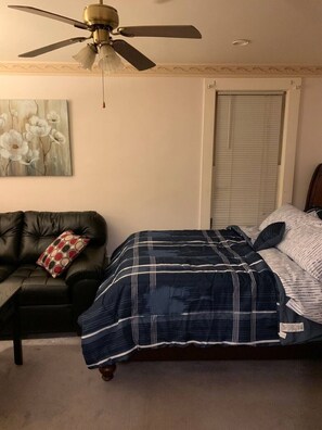 1 soverom, strykejern/-brett, wi-fi og sengetøy