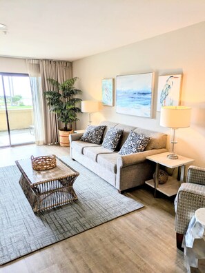 TV, fireplace, offices - Amazing Ocean Views! Seascape Resort-2br (Aptos)