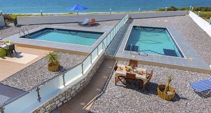 Charming Waterfront Villa in South Rhodes , near Monolithos and Prasonissi