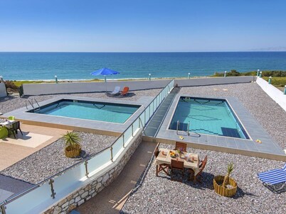 Charming Waterfront Villa in South Rhodes , near Monolithos and Prasonissi